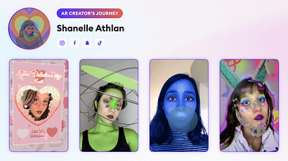 Meet Shanelle – one of the Panel’s Choice Winners in the Spark AR