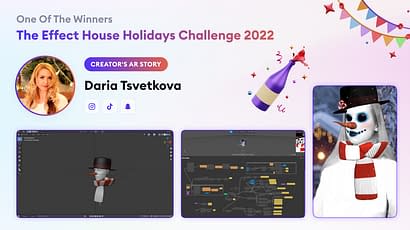 Meet the one of the winners of Holiday spark challenge